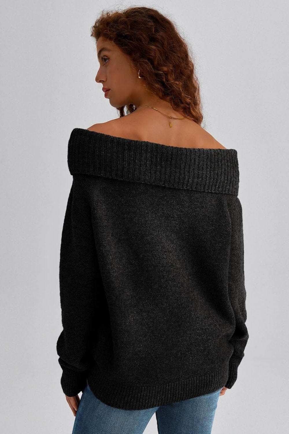 Khloe Off Shoulder Sweater