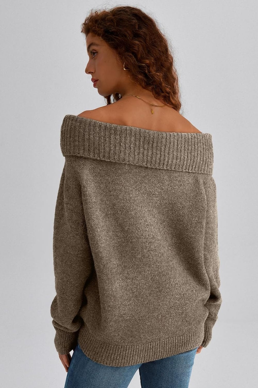 Khloe Off Shoulder Sweater