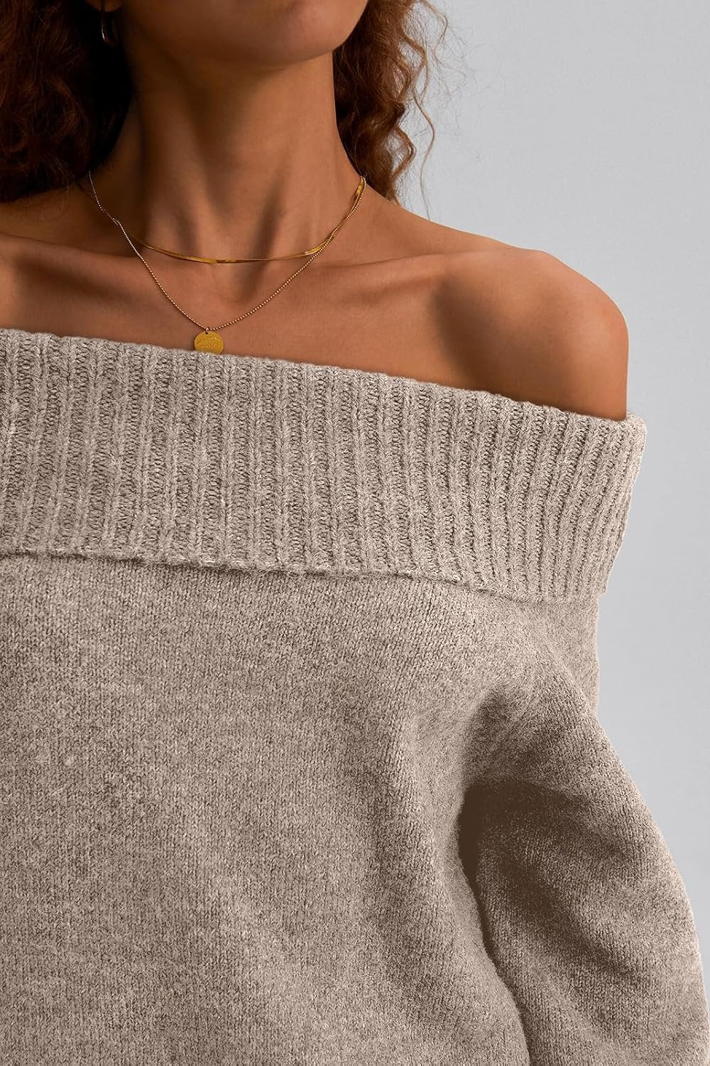 Khloe Off Shoulder Sweater