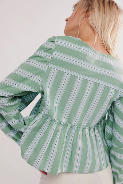 Stella Striped Blouse