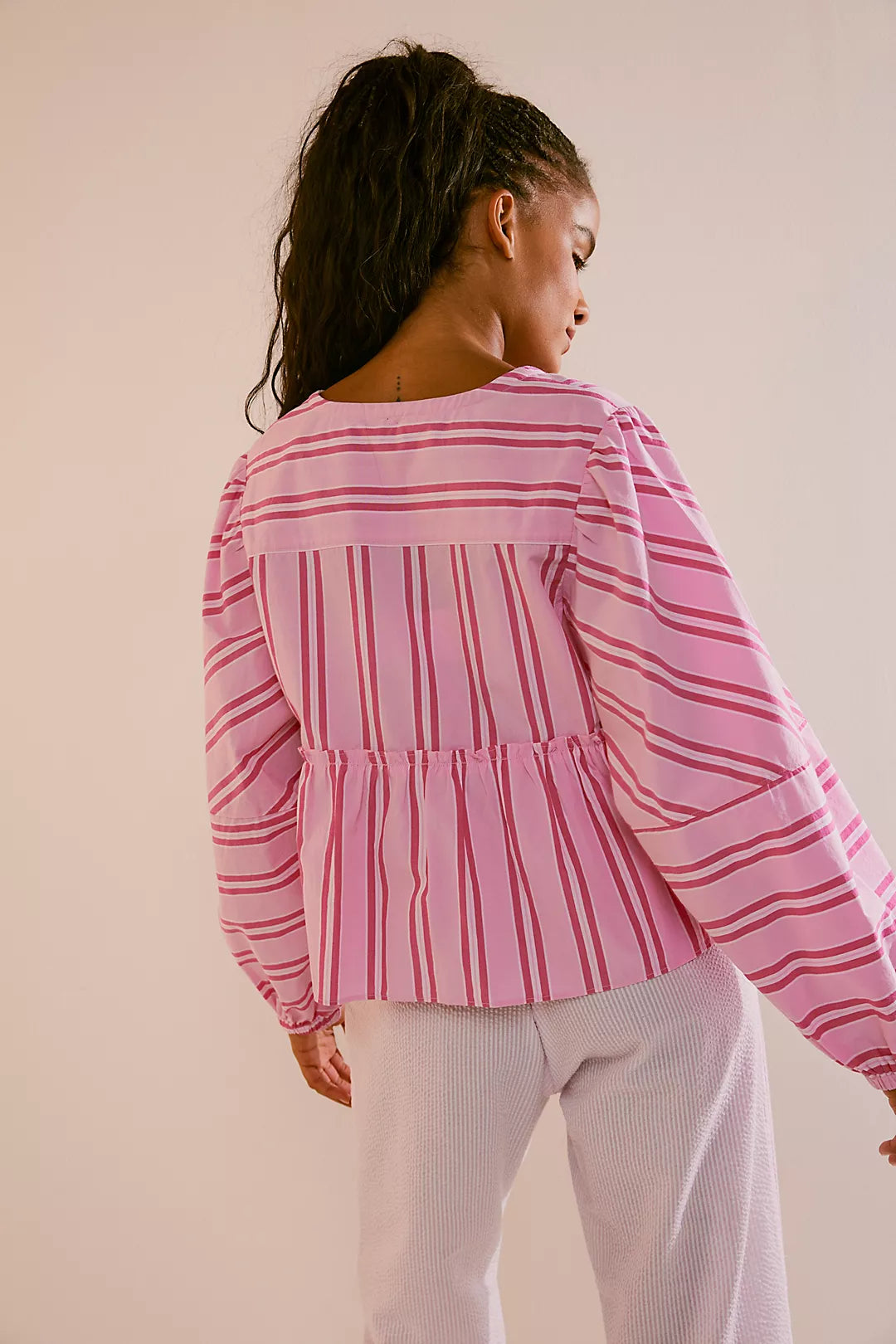 Stella Striped Blouse